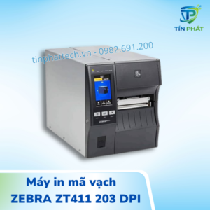 Máy in mã vạch Zebra Zt411 203dpi - Ảnh 3