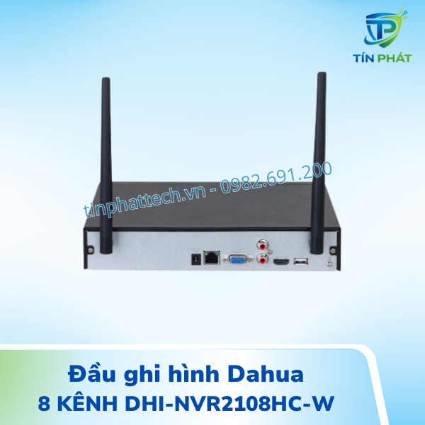 Đầu ghi hình Dahua 8 kênh DHI-NVR2108HC-W - Ảnh 2